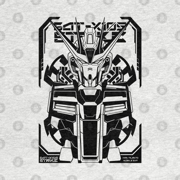 Strike Gundam BW by zevalia